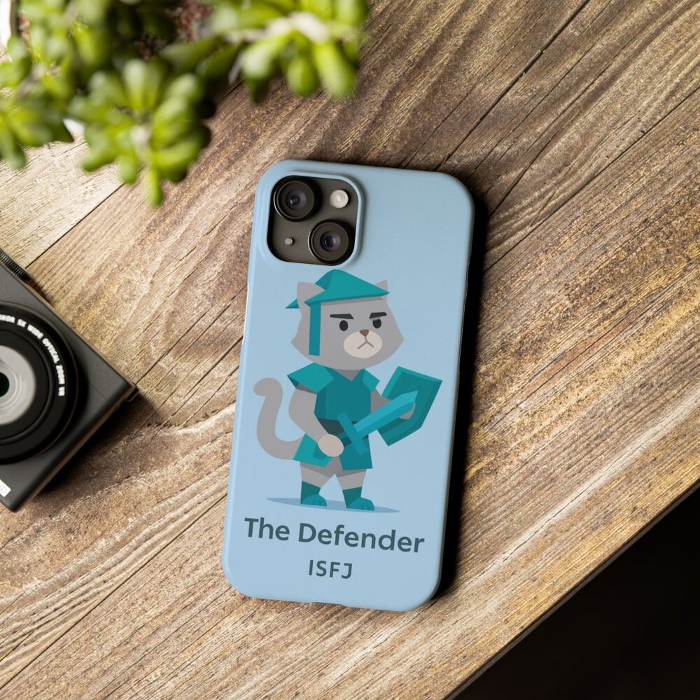 MBTI ISFJ Cat Iphone Case